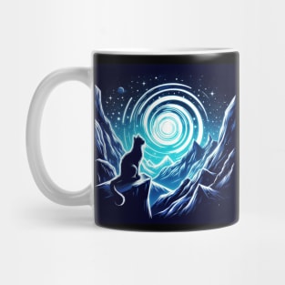 Cat in space Mug